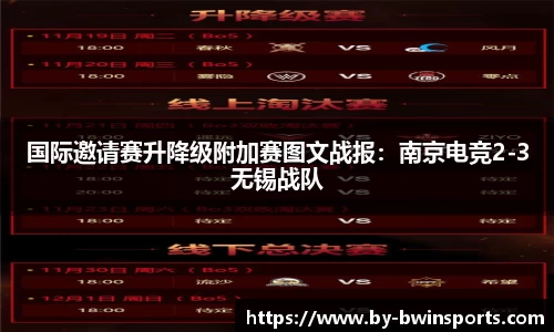 国际邀请赛升降级附加赛图文战报：南京电竞2-3无锡战队